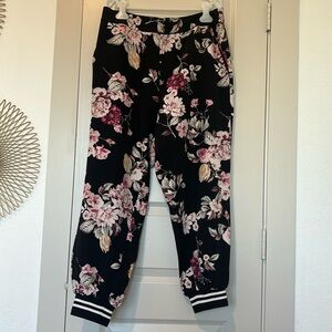 Floral Joggers